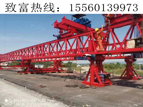 廣西梧州架橋機架前準備工作