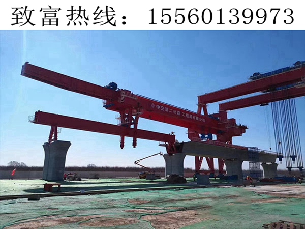 廣西百色架橋機(jī)廠(chǎng)家過(guò)跨具體步驟如下